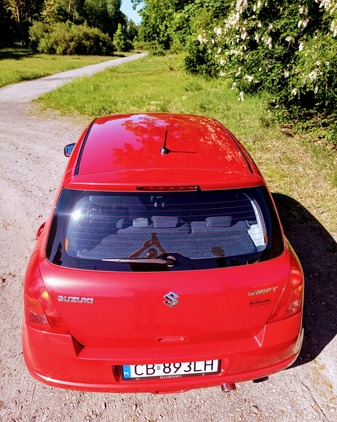 Suzuki Swift cena 13900 przebieg: 199982, rok produkcji 2007 z Bydgoszcz małe 154